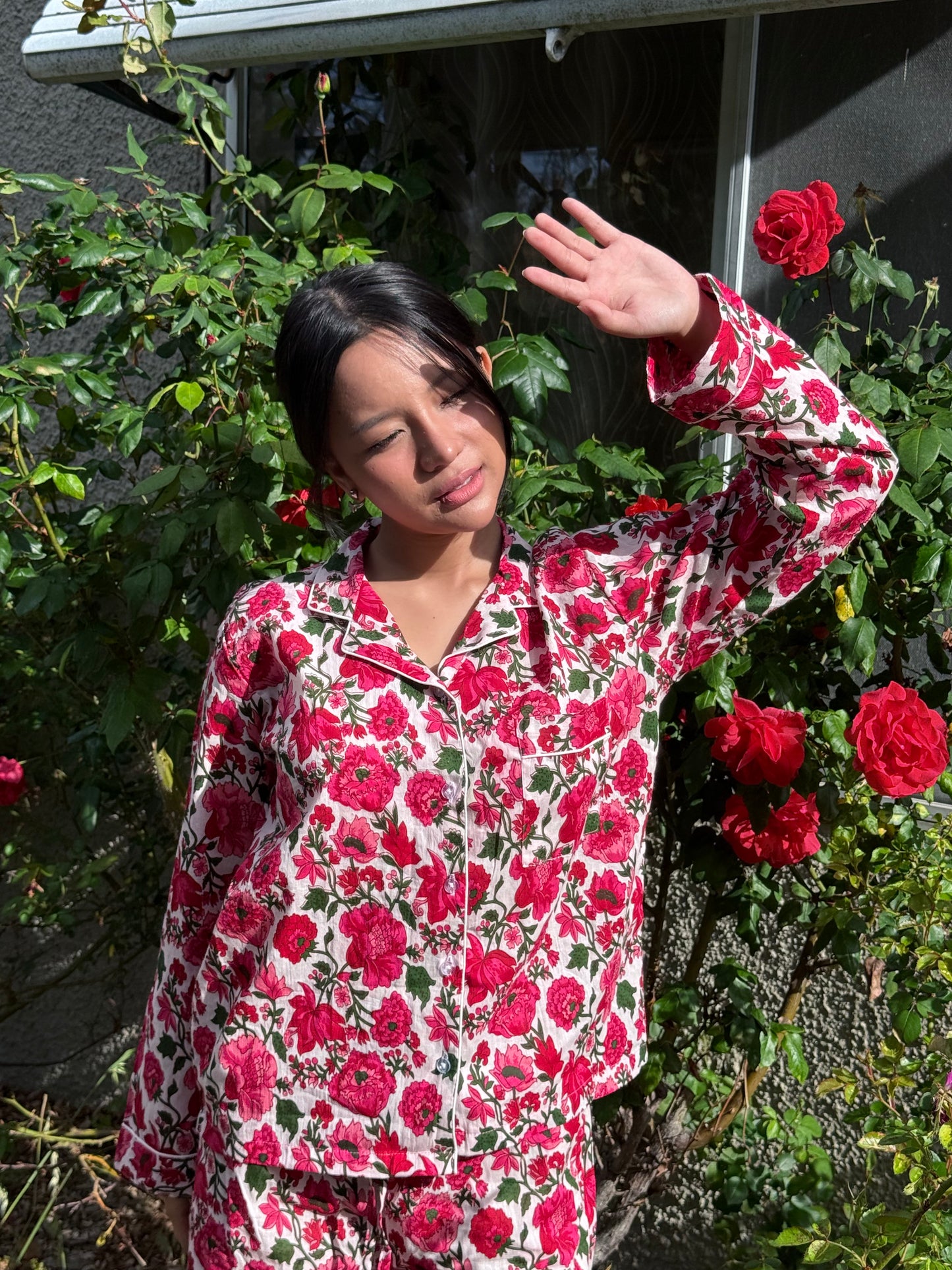 Rosie Bloom Long Pyjama Set