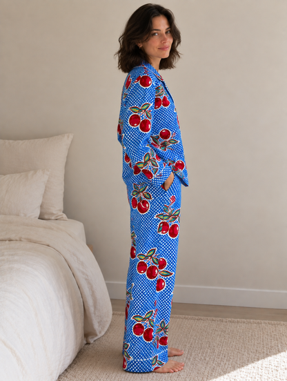 Cherry Pop Cotton Pyjama Set