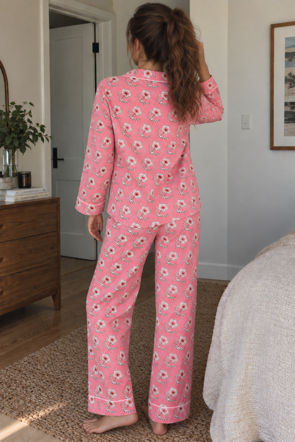 Pink Petal Pyjama Set
