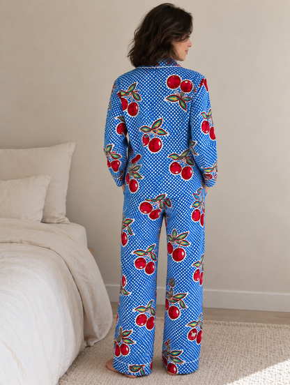 Cherry Pop Cotton Pyjama Set