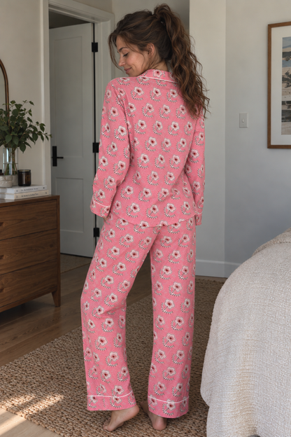 Pink Petal Pyjama Set