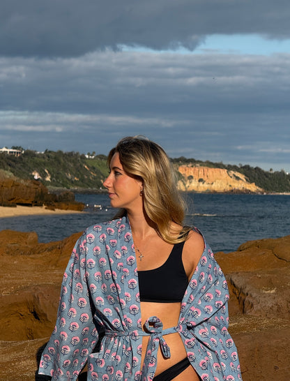 Seashell Sky Kimono