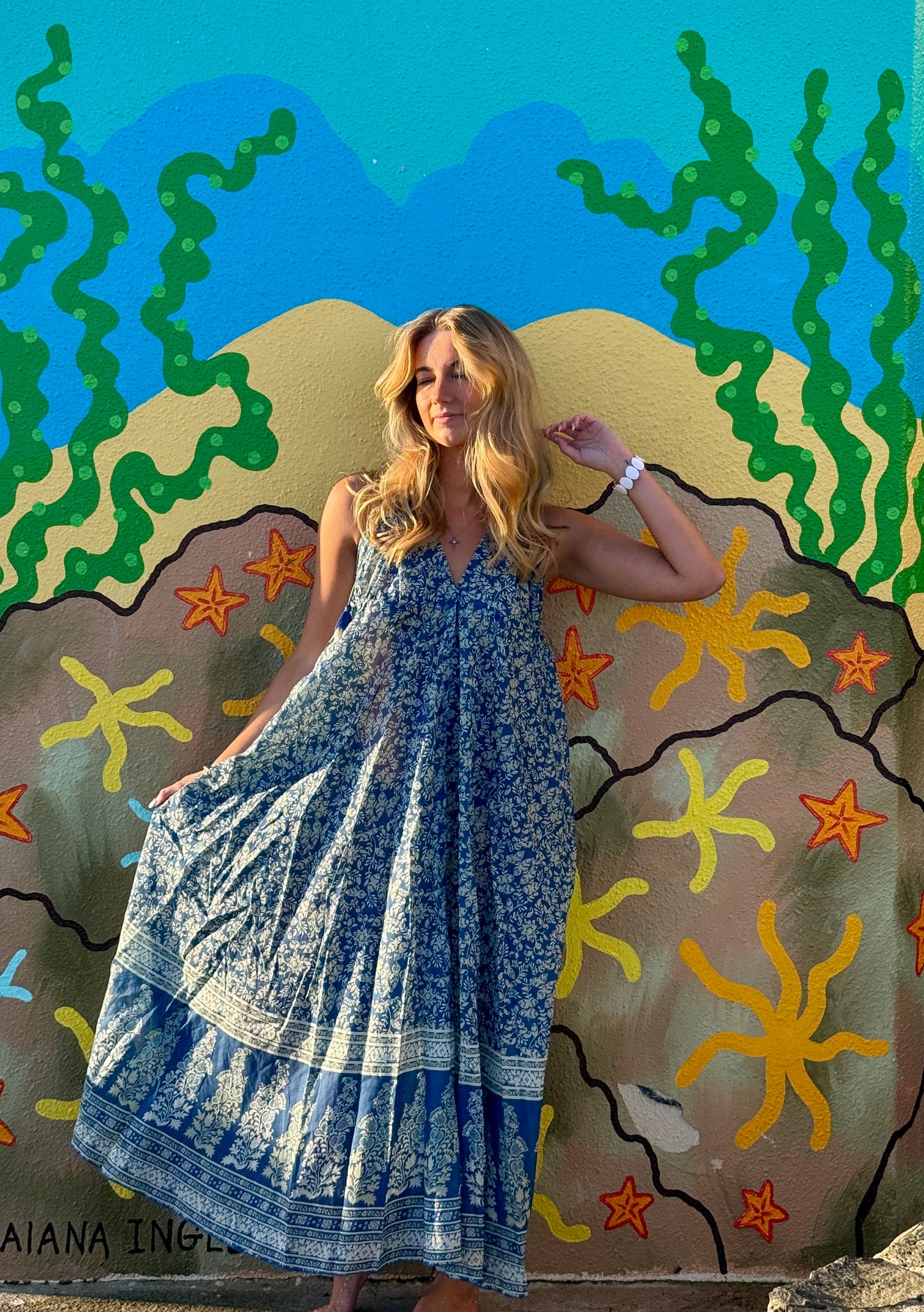 Sapphire Shore Maxi