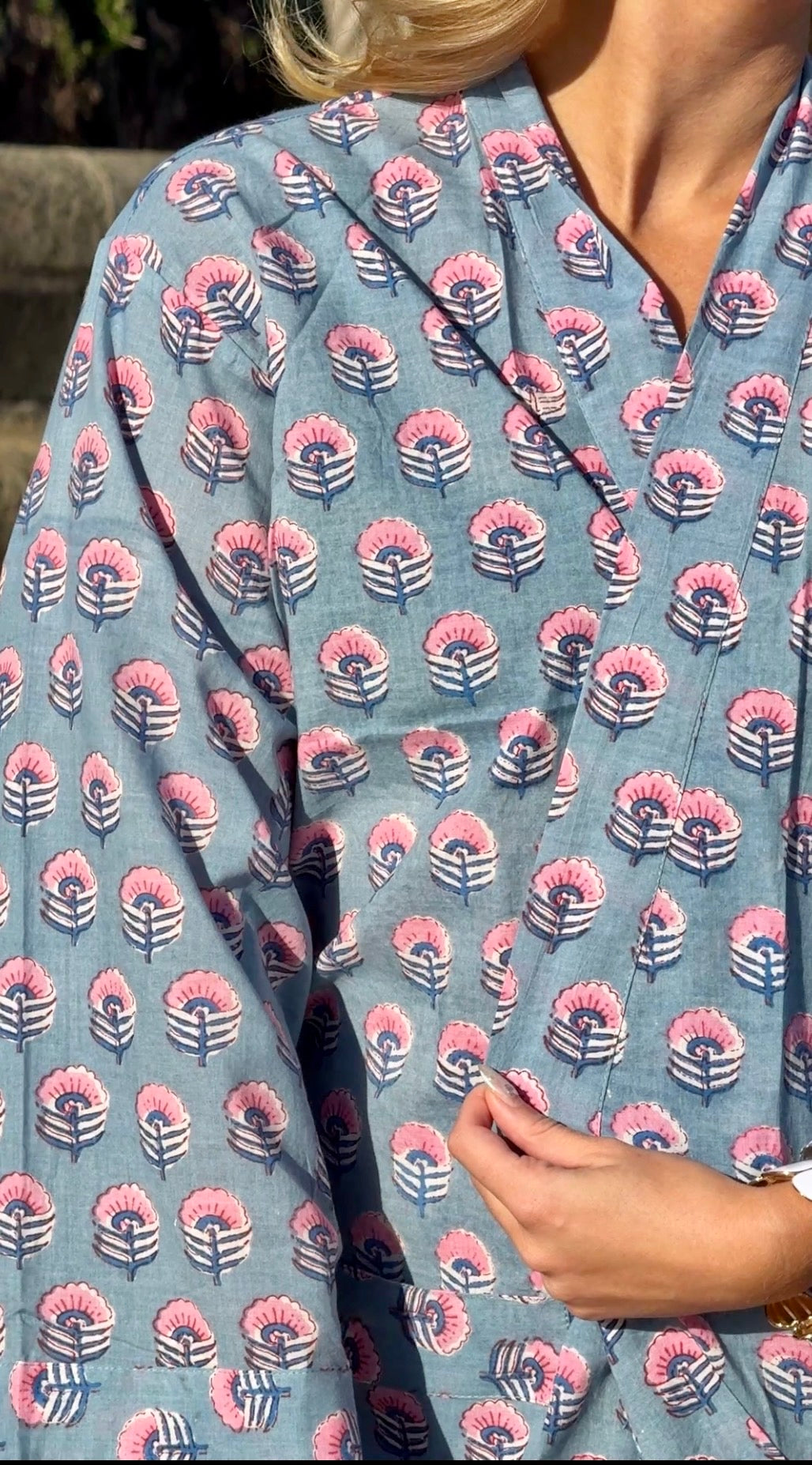 Seashell Sky Kimono