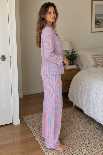Sunday Stripe Pyjama Set