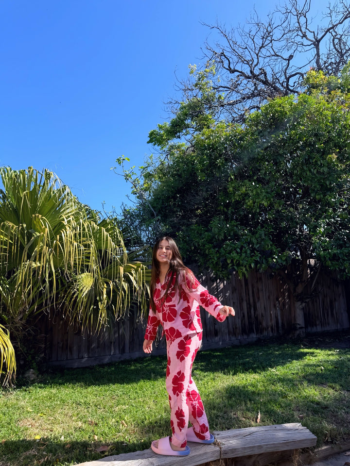 Island Shell Long Pyjama Set
