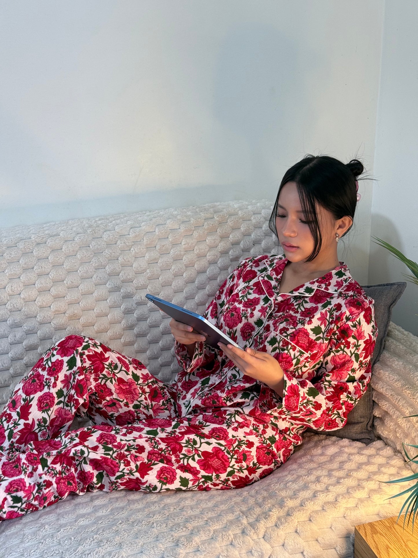 Rosie Bloom Long Pyjama Set