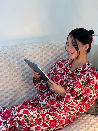 Rosie Bloom Long Pyjama Set