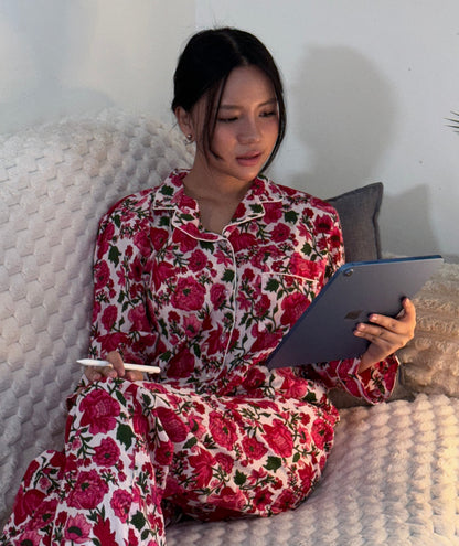 Rosie Bloom Long Pyjama Set