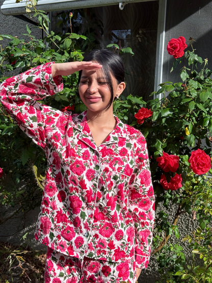 Rosie Bloom Long Pyjama Set