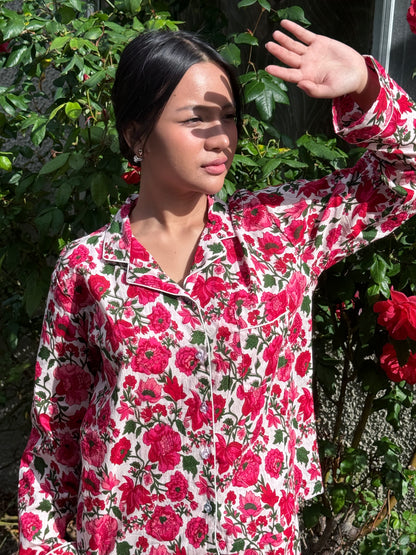 Rosie Bloom Long Pyjama Set
