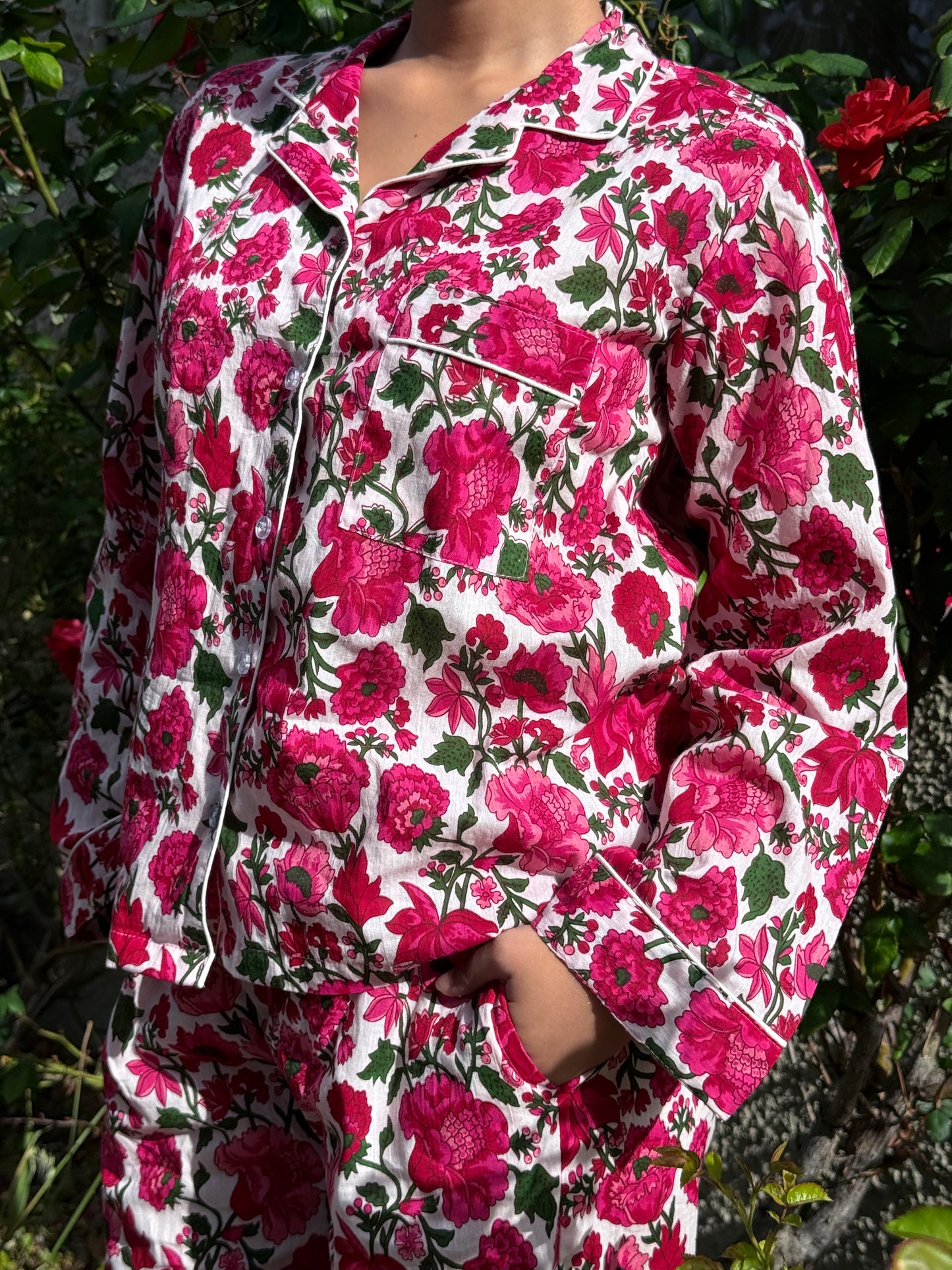 Rosie Bloom Long Pyjama Set