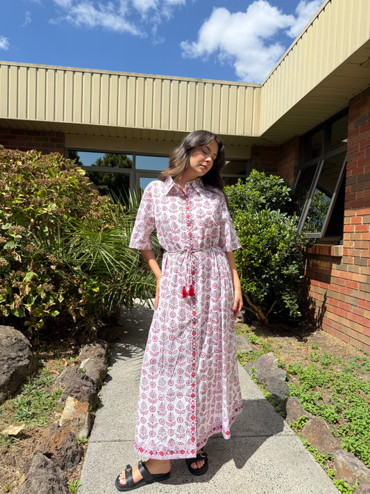 Neoma Rosalie Maxi – Rosewood Print