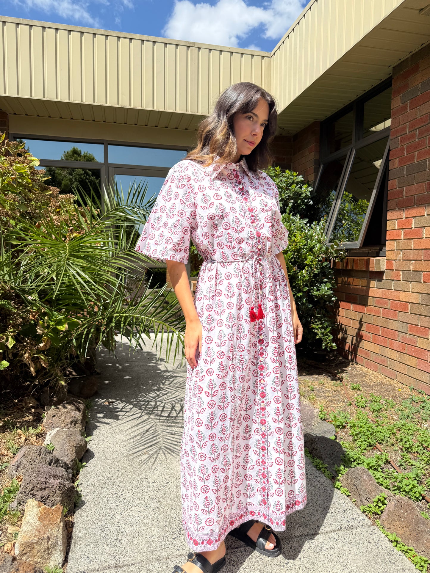 Neoma Rosalie Maxi – Rosewood Print