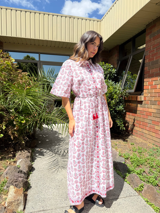 Neoma Rosalie Maxi – Rosewood Print