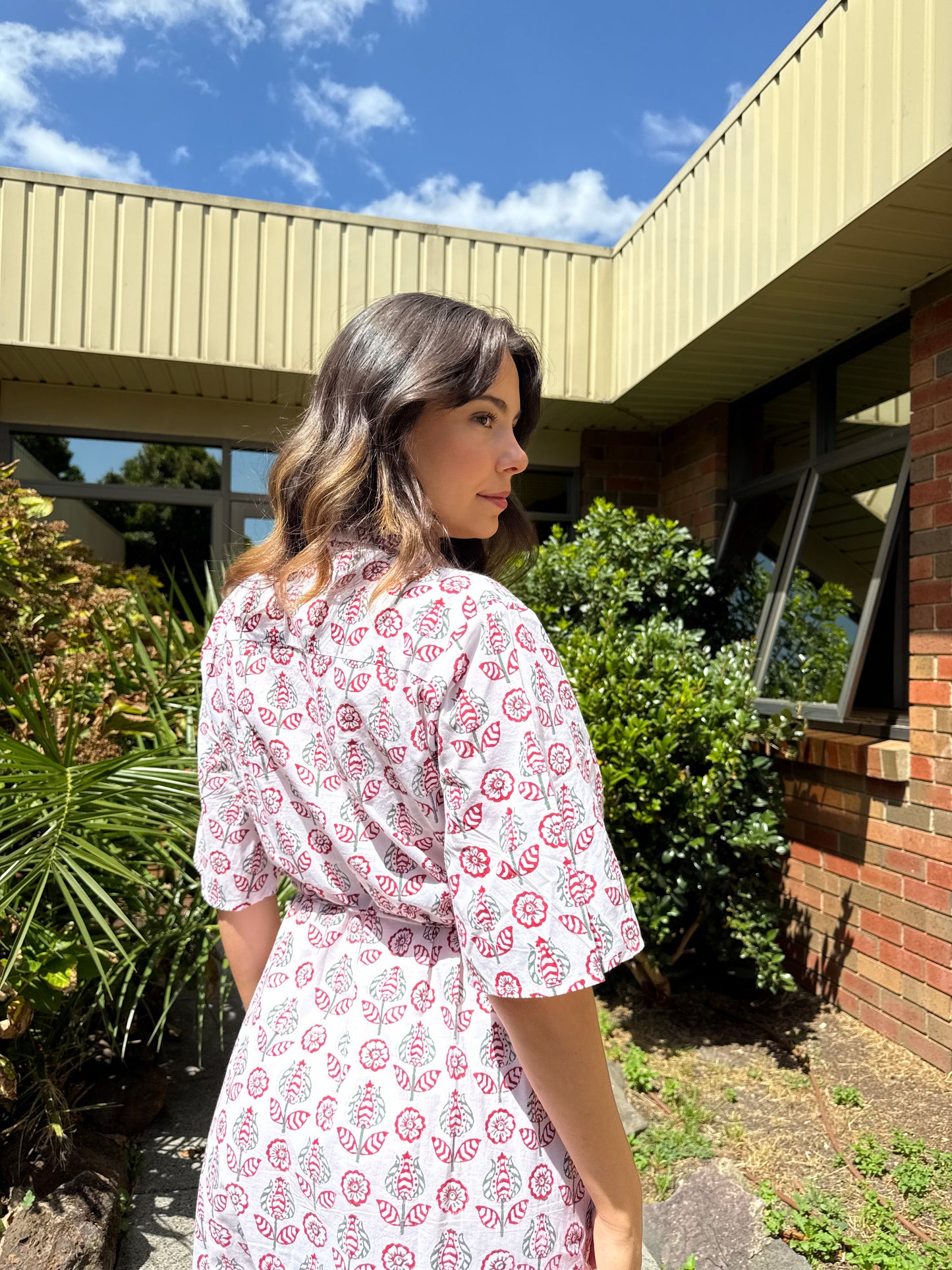 Neoma Rosalie Maxi – Rosewood Print