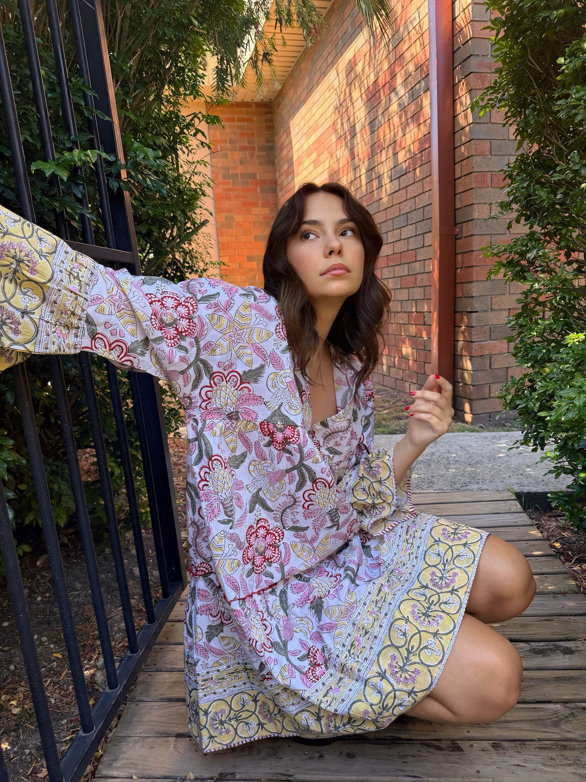 Cotton pieces for warm, unhurried days.