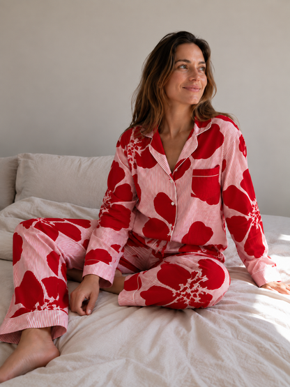 Island Shell Long Pyjama Set